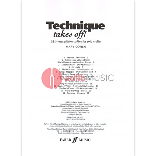 Technique Takes Off Violin