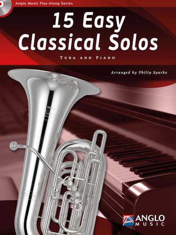 15 Easy Classical Solos - Tuba Philip Sparke Anglo Music Press /CD