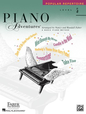 Piano Adventures Level 5 - Popular Repertoire Book