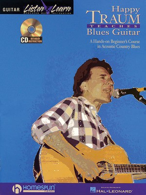 Happy Traum Teaches Blues Guitar - Guitar Hal Leonard Guitar TAB /CD