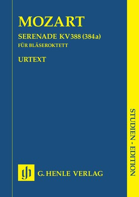 Serenade in C minor K 388 Study Score