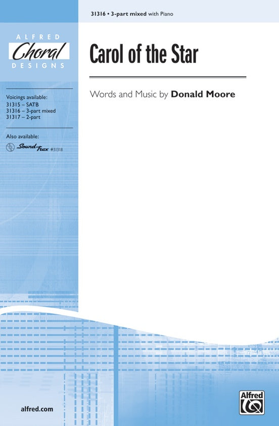 Carol of the Star – 3-Part Mixed Choral Octavo (Digital Download)