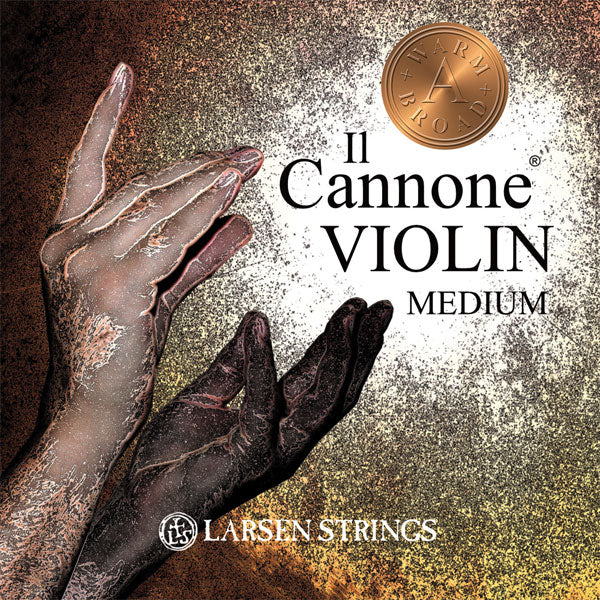 Larsen Il Cannone Violin Strings 4/4 Set (Warm & Broad A/Med)