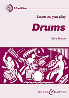 Learn As You Play Drums - (New Edition) - Christine Barron - Drums Boosey & Hawkes /CD
