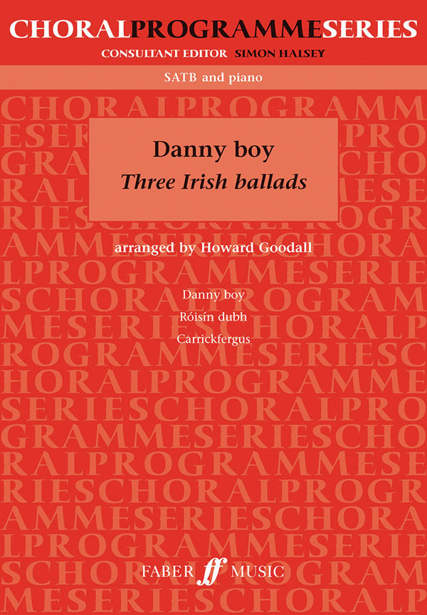 Danny Boy Three Irish Ballads SATB/Piano