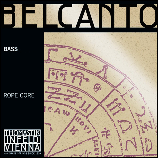Thomastik Belcanto Double Bass, Set with Extension E, 3/4