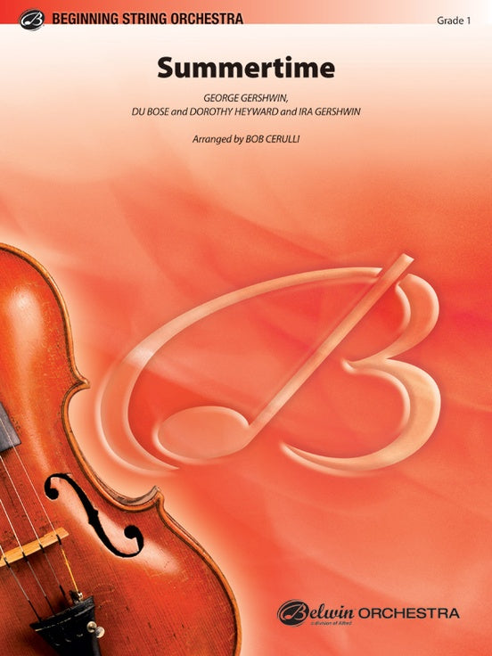 Summertime – String Orchestra Conductor Score & Parts (Digital Download)