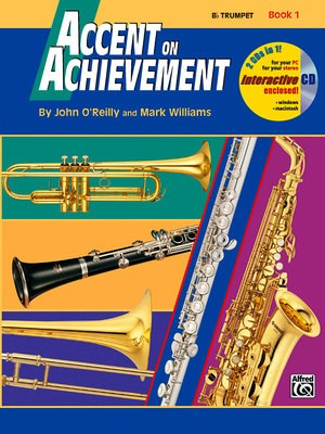 Accent on Achievement Bk 1 B Flat Trumpet Bk/OLA