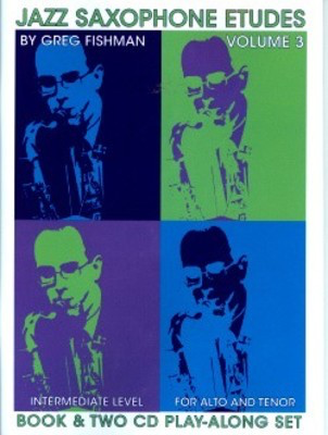 Jazz Saxophone Etudes V3 Bk/2Cds -