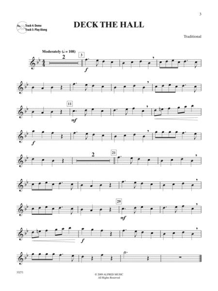 Easy Christmas Instrumental Solos - Flute Book/CD
