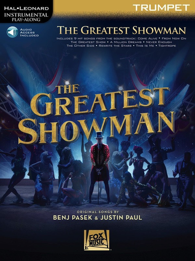 The Greatest Showman Instrumental Play-Along - Trumpet Hal Leonard 277393