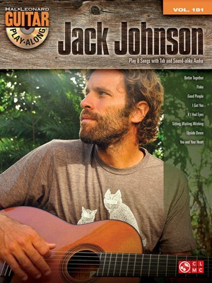 Jack Johnson - Guitar Play-Along Volume 181 - Guitar Cherry Lane Music /CD