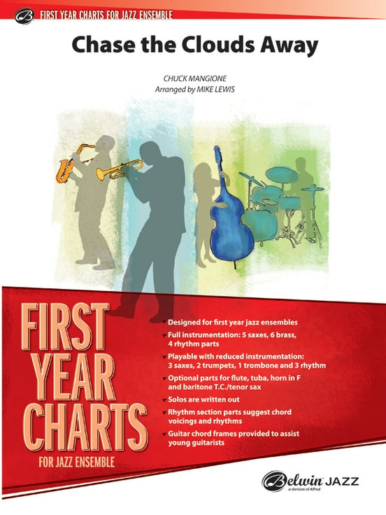 Chase the Clouds Away - Jazz Ensemble Conductor Score & Parts (Digital Download)