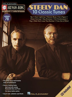 Steely Dan - Jazz Play-Along Volume 78 - Bb Instrument|Bass Clef Instrument|C Instrument|Eb Instrument Hal Leonard Lead Sheet /CD