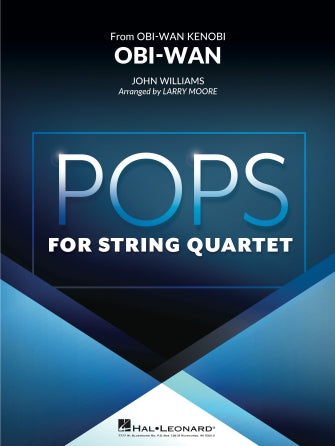 Williams - Obi-Wan - String Quartet Grade 3-4 Score/Parts arranged by Moore Hal Leonard 4492899