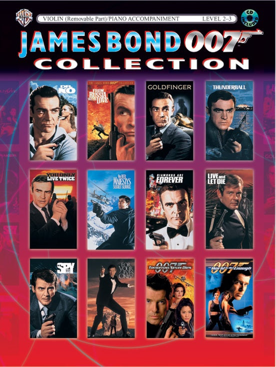 James Bond 007 Collection Violin Bk/Cd