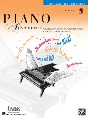 Piano Adventures Level 2B Popular Repertoire Book - Piano by Faber/Faber Hal Leonard 420237