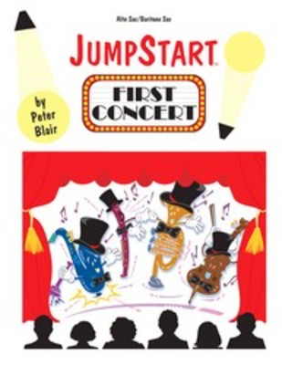 Jumpstart First Concert Alto Sax Baritone Sax -