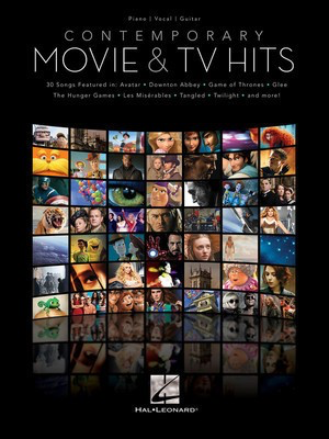 Contemporary Movie & TV Hits - Piano/Vocal/Guitar PVG Hal Leonard 121672