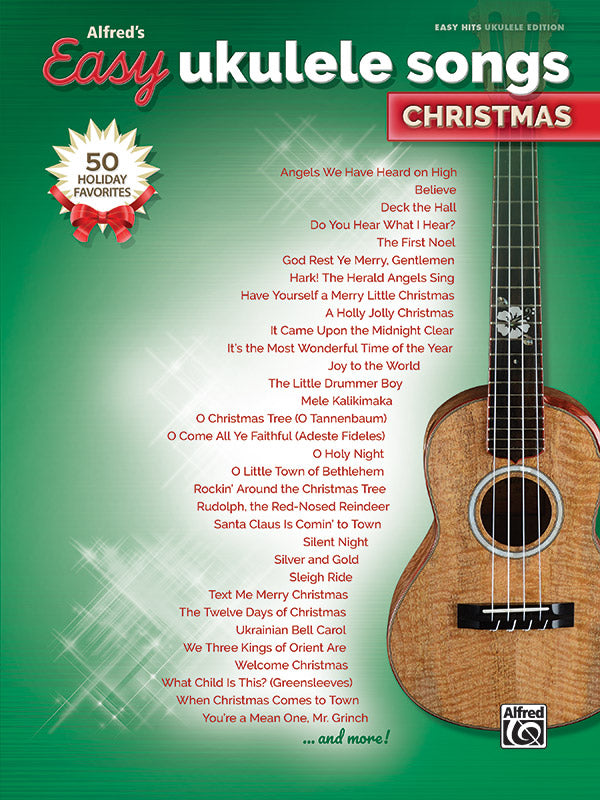 Alfreds Easy Ukulele Songs Christmas