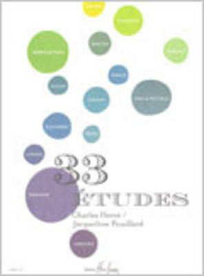 Etudes 33 Jacqueline Poullard Charles Herve Piano Henry Lemoine