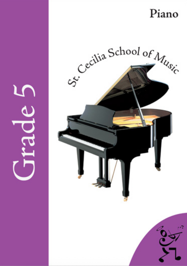 St Cecilia School of Music (SCSM) Piano Examination Book - Grade Five