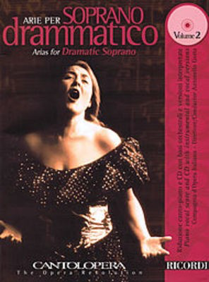 Cantolopera: Arie Per Soprano Drammatico Vol. 2 - Various - Classical Vocal Soprano Ricordi Vocal Score