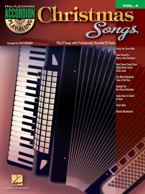 Christmas Songs - Accordion Play-Along Volume 4 - Various - Accordion Hal Leonard /CD