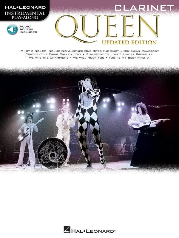 Queen For Clarinet Book/OLA - Updated Edition Hal Leonard