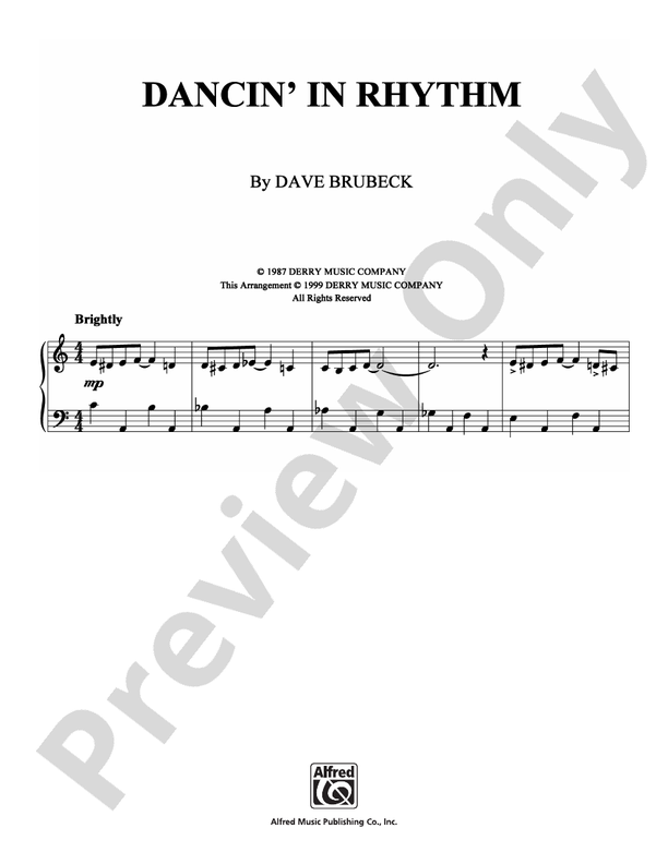 Dancin' in Rhythm - DSM-PS-0000771 - Piano (Digital Download)