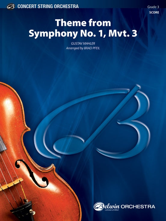 Theme from Symphony No. 1, Movement 3 – String Orchestra Conductor Score & Parts (Digital Download)