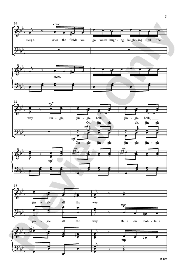 Jingle Bells Rondo – SATB Choral Octavo (Digital Download)
