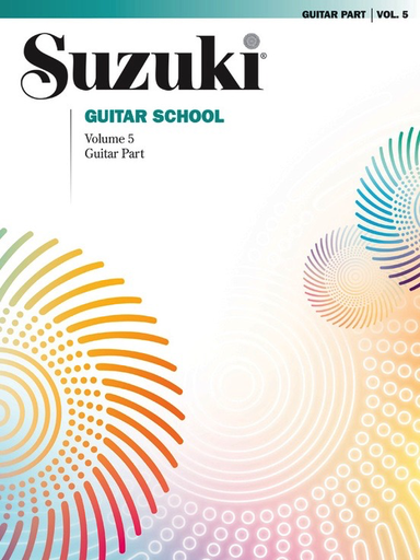 Suzuki Guitar School Volume 5 Guitar Part