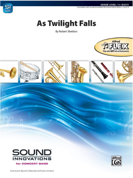 As Twilight Falls Flex Ensemble Gr 1.5 - Sheldon Robert Alfred 49213