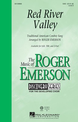 Red River Valley - Level 2 - SAB Roger Emerson Hal Leonard Octavo