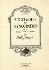 Six Studies In Syncopation Op.55 Book I - Billy Mayerl - Piano Solo (Digital Download)