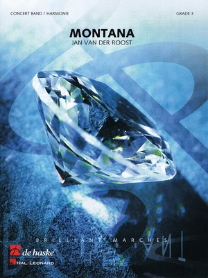 Montana - Grade 3 - Score and Parts - Jan Van der Roost - De Haske Publications