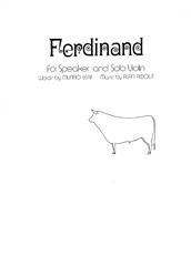 Ferdinand - Violin/Narrator (Digital Download)