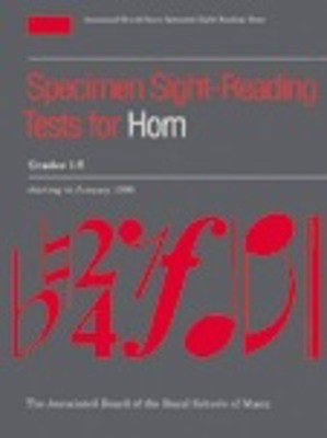 Specimen Sight-Reading Tests for Horn, Grades 1-5 - ABRSM - French Horn ABRSM French Horn Solo