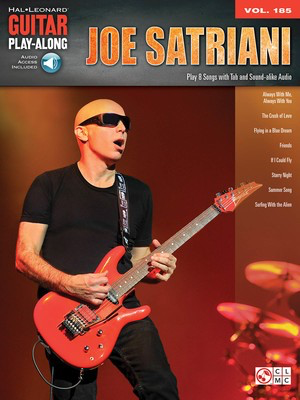 Joe Satriani - Guitar Play-Along Vol. 185 - Guitar Hal Leonard Guitar TAB Sftcvr/Online Audio