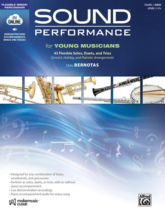 Sound Performance for Young Musicians Flute Book/OA