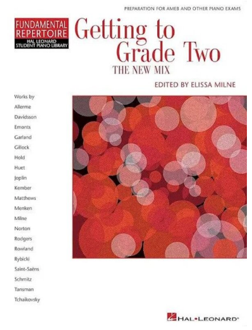 Getting To Grade Two: The New Mix for Piano - Book/OLA