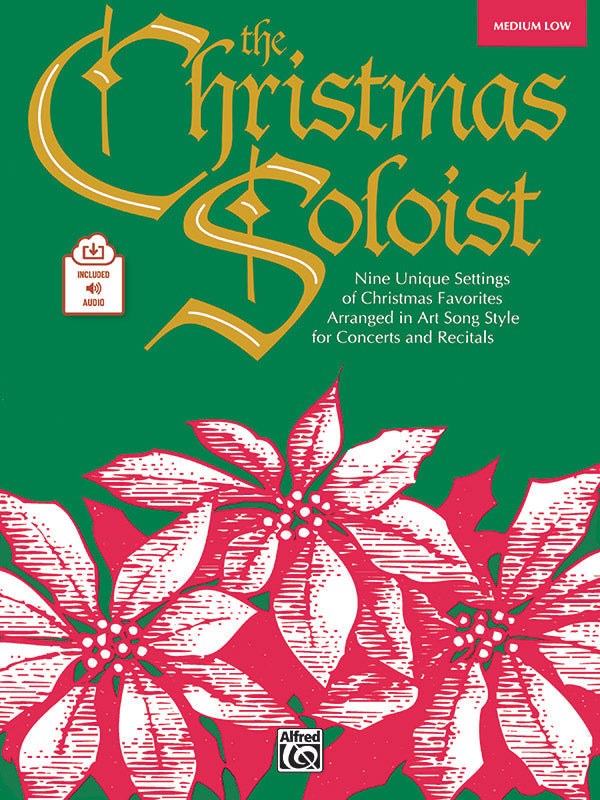 The Christmas Soloist - Medium Low Voice Book/CD