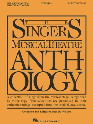 The Singer's Musical Theatre Anthology - Volume 2 - Baritone/Bass Book Only - Various - Vocal Baritone|Bass Richard Walters Hal Leonard