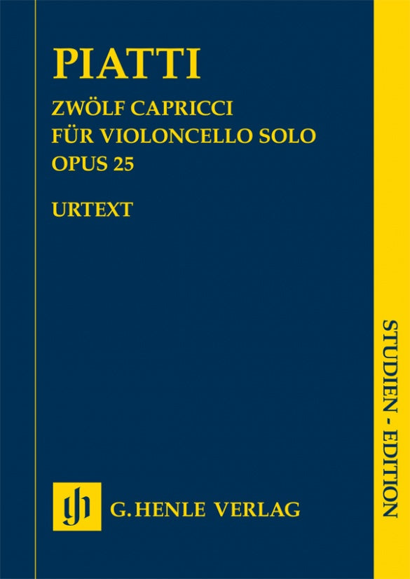 12 Capricci Op 25 Study Score