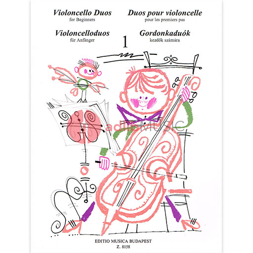 CELLO DUETS FOR BEGINNERS VOL 1 - CELLO - EMB