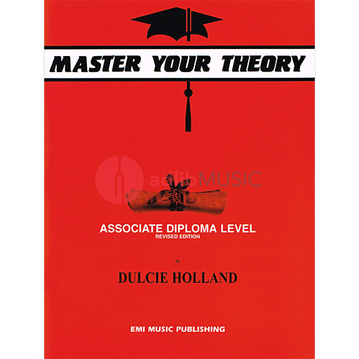 Master Your Theory Associate Diploma Level Holland EMI E25245