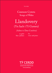 Llandovery (Yn Iach I Ti Gymru) - Voice/Piano (Digital Download)