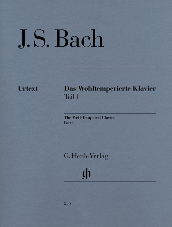 Bach - Preludes & Fugues Volume 1  (without any fingerings) Piano Solo Henle HN256