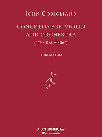 Corigliano - Concerto "The Red Violin" - Violin/Piano Accompaniment Schirmer 50485676